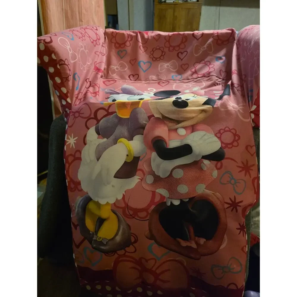 Disney Minnie Mouse & Daisy Duck 2-in-1 Flip Open Toddler Foam Sofa Spin Master